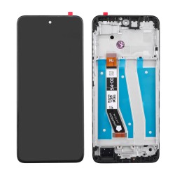 MOTOROLA MOTO G14 XT2341-3 ΟΘΟΝΗ + TOUCH SCREEN + LENS + FRAME BLACK