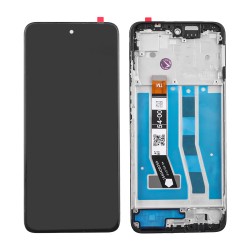 MOTOROLA MOTO G54 5G/MOTO G54 POWER ΟΘΟΝΗ + TOUCH SCREEN + LENS + FRAME BLACK