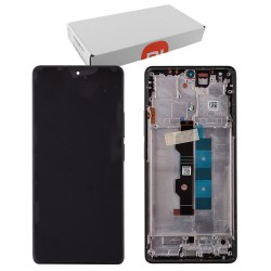 XIAOMI REDMI NOTE 13 PRO 4G ΟΘΟΝΗ + TOUCH SCREEN + LENS + FRAME 56000300N600 BLACK ORIGINAL SERVICE PACK