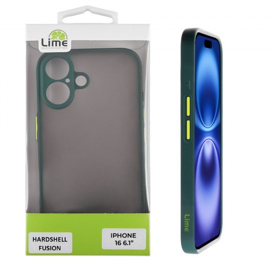 LIME ΘΗΚΗ IPHONE 16 6.1 LIME ΘΗΚΗ IPHONE 16 6.1