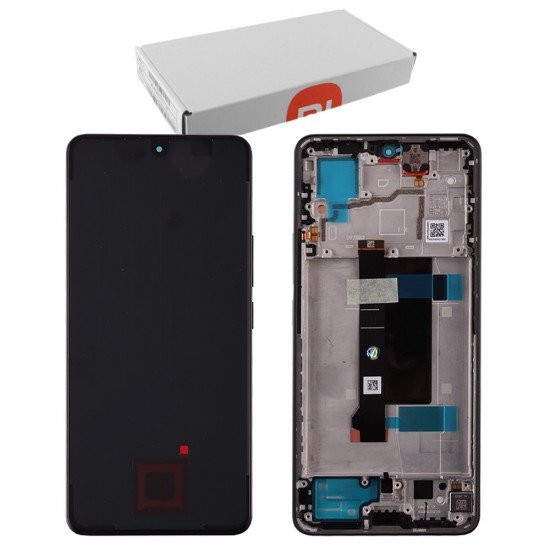 XIAOMI REDMI NOTE 13 PRO 5G/POCO X6 5G ΟΘΟΝΗ + TOUCH SCREEN + LENS + FRAME 5600020N1600 BLACK ORIGINAL SERVICE PACK XIAOMI REDMI NOTE 13 PRO 5G/POCO X6 5G ΟΘΟΝΗ + TOUCH SCREEN + LENS + FRAME 5600020N1600 BLACK ORIGINAL SERVICE PACK