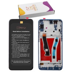 HUAWEI P SMART Z ΟΘΟΝΗ + TOUCH SCREEN + LENS + FRAME HF-02352RXU BLUE HYPER-FIX SERVICE PACK