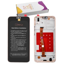 HUAWEI P20 LITE ΟΘΟΝΗ + TOUCH SCREEN + LENS + FRAME HF-02351WRN GOLD HYPER-FIX SERVICE PACK