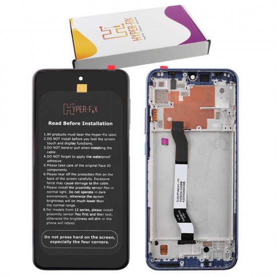 XIAOMI REDMI NOTE 8T ΟΘΟΝΗ + TOUCH SCREEN + LENS + FRAME HF-5600030C3X00 BLUE HYPER-FIX SERVICE PACK XIAOMI REDMI NOTE 8T ΟΘΟΝΗ + TOUCH SCREEN + LENS + FRAME HF-5600030C3X00 BLUE HYPER-FIX SERVICE PACK