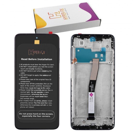 XIAOMI REDMI NOTE 9 PRO/NOTE 9 PRO MAX/NOTE 9S ΟΘΟΝΗ + TOUCH SCREEN + LENS + FRAME HF-560004J6A100 GREY HYPER-FIX SERVICE PACK XIAOMI REDMI NOTE 9 PRO/NOTE 9 PRO MAX/NOTE 9S ΟΘΟΝΗ + TOUCH SCREEN + LENS + FRAME HF-560004J6A100 GREY HYPER-FIX SERVICE PACK