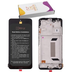XIAOMI REDMI NOTE 12 5G/POCO X5 5G ΟΘΟΝΗ + TOUCH SCREEN + LENS + FRAME HF-560001M17P00 BLACK HYPER-FIX SERVICE PACK