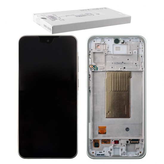 SAMSUNG A36 5G A366 ΟΘΟΝΗ+TOUCH SCREEN + LENS + FRAME GH82-36841C LIME ORIGINAL SERVICE PACK SAMSUNG A36 5G A366 ΟΘΟΝΗ+TOUCH SCREEN + LENS + FRAME GH82-36841C LIME ORIGINAL SERVICE PACK