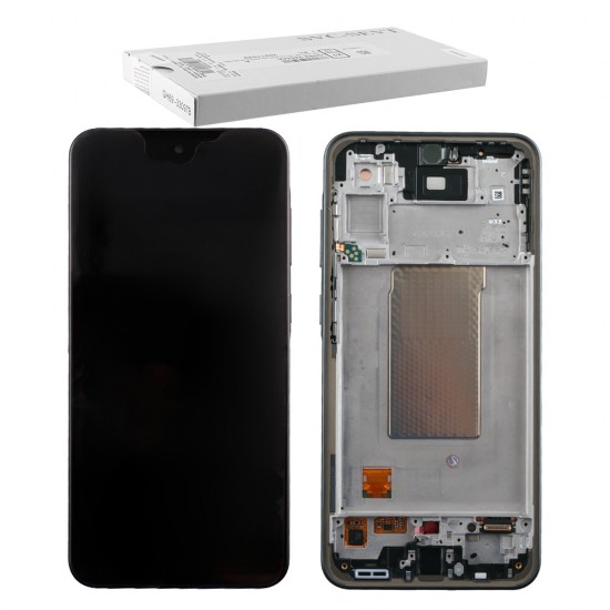 SAMSUNG A36 5G A366 ΟΘΟΝΗ+TOUCH SCREEN + LENS + FRAME GH82-36841A BLACK ORIGINAL SERVICE PACK SAMSUNG A36 5G A366 ΟΘΟΝΗ+TOUCH SCREEN + LENS + FRAME GH82-36841A BLACK ORIGINAL SERVICE PACK