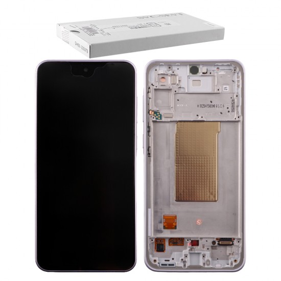 SAMSUNG A36 5G A366 ΟΘΟΝΗ+TOUCH SCREEN + LENS + FRAME GH82-36841D LAVENDER ORIGINAL SERVICE PACK SAMSUNG A36 5G A366 ΟΘΟΝΗ+TOUCH SCREEN + LENS + FRAME GH82-36841D LAVENDER ORIGINAL SERVICE PACK