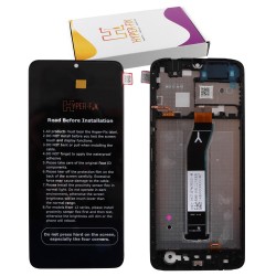 XIAOMI REDMI A3 4G/POCO C61 ΟΘΟΝΗ + TOUCH SCREEN + LENS + FRAME HF-5600010C3Y00 BLACK HYPER-FIX SERVICE PACK