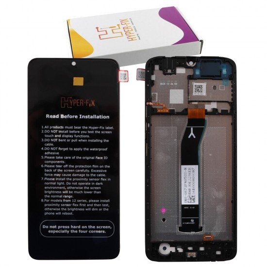 XIAOMI REDMI A3 4G/POCO C61 ΟΘΟΝΗ + TOUCH SCREEN + LENS + FRAME HF-5600010C3Y00 BLACK HYPER-FIX SERVICE PACK XIAOMI REDMI A3 4G/POCO C61 ΟΘΟΝΗ + TOUCH SCREEN + LENS + FRAME HF-5600010C3Y00 BLACK HYPER-FIX SERVICE PACK