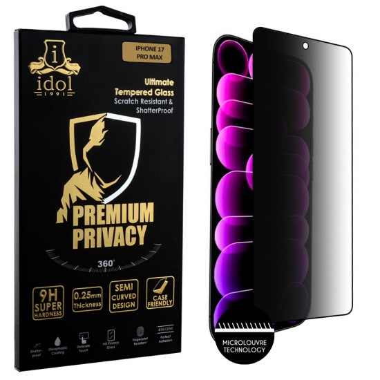 IDOL 1991 TEMPERED GLASS IPHONE 17 PRO MAX 6.9 IDOL 1991 TEMPERED GLASS IPHONE 17 PRO MAX 6.9