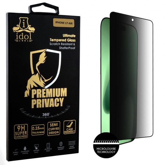 IDOL 1991 TEMPERED GLASS IPHONE 17 AIR 6.9 IDOL 1991 TEMPERED GLASS IPHONE 17 AIR 6.9