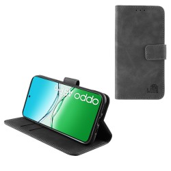 LIME ESSENTIAL ΘΗΚΗ OPPO A5 PRO 4G/A5 PRO 5G 6.67in  MAGNET BOOK STAND CLIP GREY