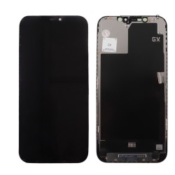 IPHONE 12 PRO MAX ΟΘΟΝΗ + TOUCH + LENS GX SL HARD OLED BLACK