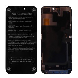 IPHONE 14 PRO MAX ΟΘΟΝΗ + TOUCH + LENS EBR INCELL BLACK