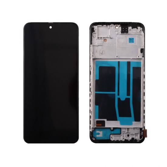 XIAOMI REDMI NOTE 11S 5G/NOTE 11 5G/POCO M4 PRO 5G ΟΘΟΝΗ + TOUCH SCREEN + LENS + FRAME BLACK TFT