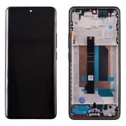 XIAOMI REDMI NOTE 14 PRO PLUS 5G ΟΘΟΝΗ + TOUCH SCREEN + LENS + FRAME BLACK 3P OR