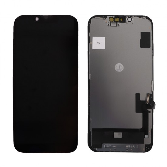 IPHONE 14 ΟΘΟΝΗ + TOUCH + LENS GX HARD OLED BLACK