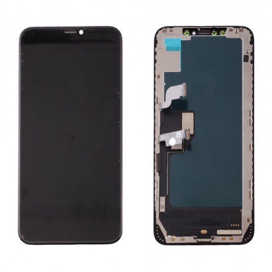 IPHONE XS MAX ΟΘΟΝΗ + TOUCH + LENS INCELL ZY FHD+ BLACK