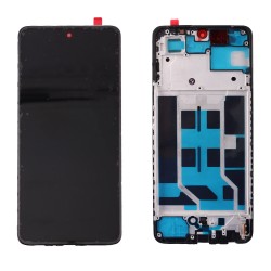 ONEPLUS NORD CE 4 LITE 5G ΟΘΟΝΗ + TOUCH SCREEN + LENS + FRAME BLACK REF. OR