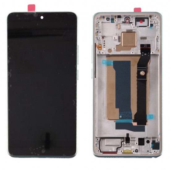 XIAOMI POCO X7 PRO 5G ΟΘΟΝΗ + TOUCH SCREEN + LENS + FRAME GREEN 3P OR