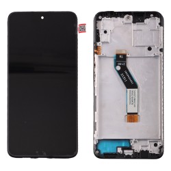 XIAOMI REDMI NOTE 11S 5G/NOTE 11 5G/POCO M4 PRO 5G ΟΘΟΝΗ + TOUCH SCREEN + LENS + FRAME BLACK REF. OR