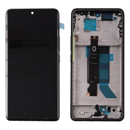 XIAOMI POCO X7 5G ΟΘΟΝΗ + TOUCH SCREEN + LENS + FRAME BLACK 3P OR