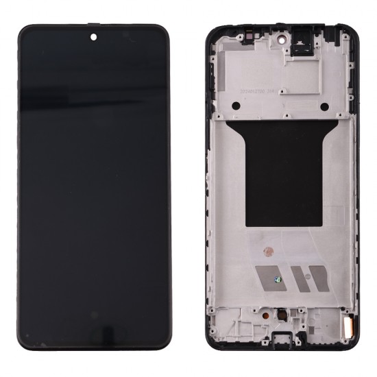 REALME 12 PLUS 5G ΟΘΟΝΗ + TOUCH SCREEN + LENS + FRAME HARD OLED BLACK