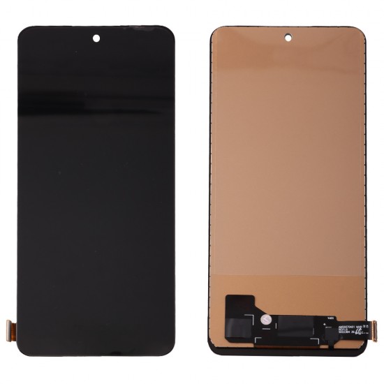 XIAOMI REDMI NOTE 12 4G/NOTE 12 5G/POCO X5 5G ΟΘΟΝΗ + TOUCH SCREEN + LENS INCELL BLACK