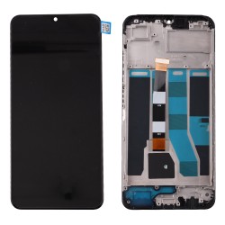 REALME C53 ΟΘΟΝΗ + TOUCH SCREEN + LENS + FRAME BLACK REF. OR