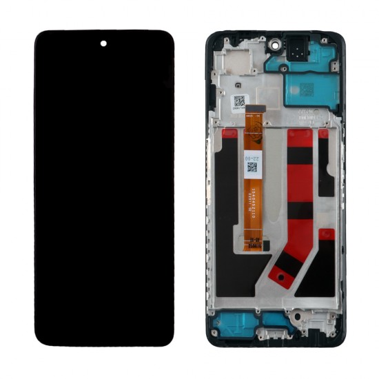 ONEPLUS NORD CE 3 LITE 5G ΟΘΟΝΗ + TOUCH SCREEN + LENS + FRAME BLACK 3P OR