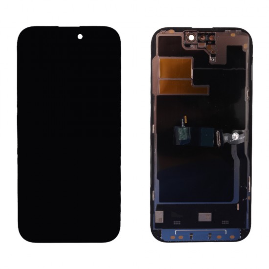 IPHONE 14 PRO ΟΘΟΝΗ + TOUCH + LENS DD SOFT OLED BLACK