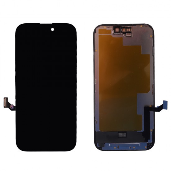 IPHONE 15 ΟΘΟΝΗ + TOUCH + LENS GX HARD OLED BLACK