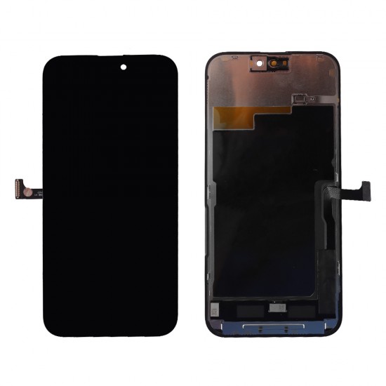 IPHONE 15 PRO MAX ΟΘΟΝΗ + TOUCH + LENS ZY INCELL FHD+ BLACK