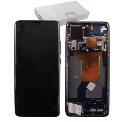 XIAOMI 12/12S/12X 5G ΟΘΟΝΗ + TOUCH SCREEN + LENS + FRAME 56000900L300 BLACK ORIGINAL SERVICE PACK