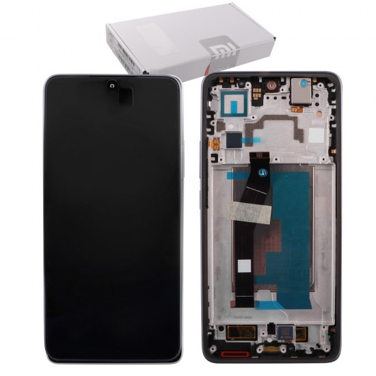 XIAOMI 14T 5G ΟΘΟΝΗ + TOUCH SCREEN + LENS + FRAME 5600050N12A00 BLUE ORIGINAL SERVICE PACK