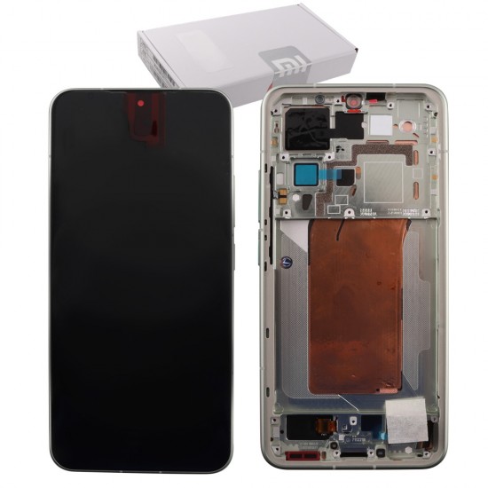 XIAOMI 15 5G ΟΘΟΝΗ + TOUCH SCREEN + LENS + FRAME 560063000O300 GREEN ORIGINAL SERVICE PACK XIAOMI 15 5G ΟΘΟΝΗ + TOUCH SCREEN + LENS + FRAME 560063000O300 GREEN ORIGINAL SERVICE PACK