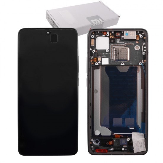 XIAOMI POCO F7 PRO 5G ΟΘΟΝΗ + TOUCH SCREEN + LENS + FRAME 56002300O1100 BLACK ORIGINAL SERVICE PACK