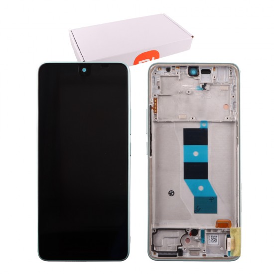 XIAOMI REDMI NOTE 14 5G ΟΘΟΝΗ + TOUCH SCREEN + LENS + FRAME 56001800O1700 BLUE ORIGINAL SERVICE PACK