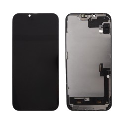 IPHONE 14 PLUS ΟΘΟΝΗ + TOUCH + LENS BLACK REF. OR