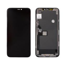 IPHONE 11 PRO ΟΘΟΝΗ + TOUCH + LENS BLACK GX OLED