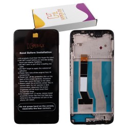 MOTOROLA MOTO G54/ G54 POWER ΟΘΟΝΗ + TOUCH SCREEN + LENS + FRAME HF-5D68C23304 BLACK HYPER-FIX SERVICE PACK