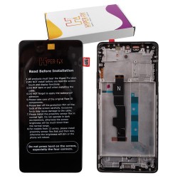 XIAOMI REDMI NOTE 13 5G ΟΘΟΝΗ + TOUCH SCREEN + LENS + FRAME HF-5600020N1700 BLACK HYPER-FIX SERVICE PACK
