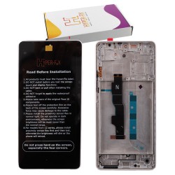 XIAOMI REDMI NOTE 13 5G ΟΘΟΝΗ + TOUCH SCREEN + LENS + FRAME HF-5600040N1700 WHITE HYPER-FIX SERVICE PACK