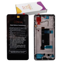 XIAOMI REDMI NOTE 13 PRO 5G/POCO X6 5G ΟΘΟΝΗ + TOUCH SCREEN + LENS + FRAME HF-5600010N1600 BLUE HYPER-FIX SERVICE PACK