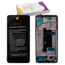 XIAOMI REDMI NOTE 13 PRO 5G/POCO X6 5G ΟΘΟΝΗ + TOUCH SCREEN + LENS + FRAME HF-56000300N1600 GREEN HYPER-FIX SERVICE PACK