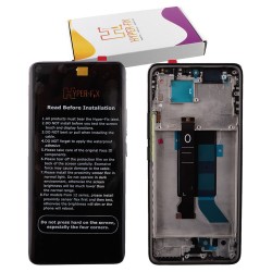 XIAOMI REDMI NOTE 14 PRO 5G ΟΘΟΝΗ + TOUCH SCREEN + LENS + FRAME HF-56002300O1600 BLACK HYPER-FIX SERVICE PACK