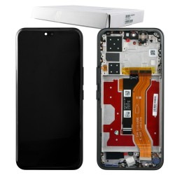 HONOR 400 PRO 5G ΟΘΟΝΗ + TOUCH SCREEN + LENS + FRAME 0235APFA BLACK ORIGINAL SERVICE PACK
