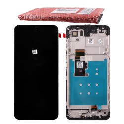 MOTOROLA MOTO G23 ΟΘΟΝΗ + TOUCH SCREEN + LENS + FRAME 5D68C22092 BLACK ORIGINAL SERVICE PACK